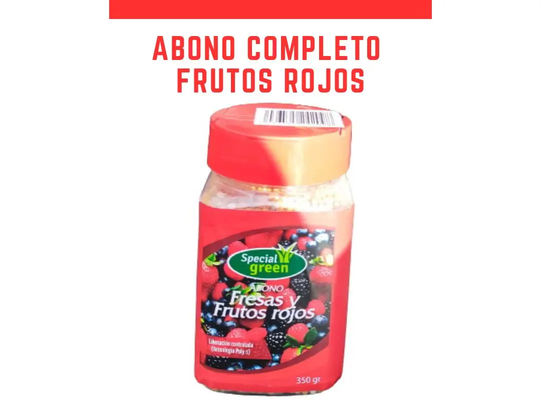 Abono frutos rojos  Special green 350 gr