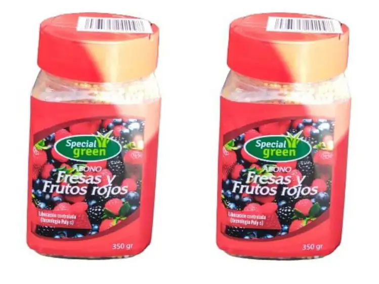 Abono para frutos rojos