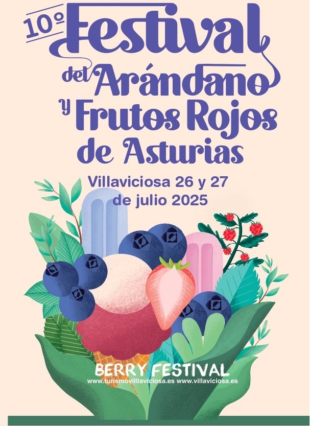 Festival del arndano y frutos rojos de Villaviciosa Asturias